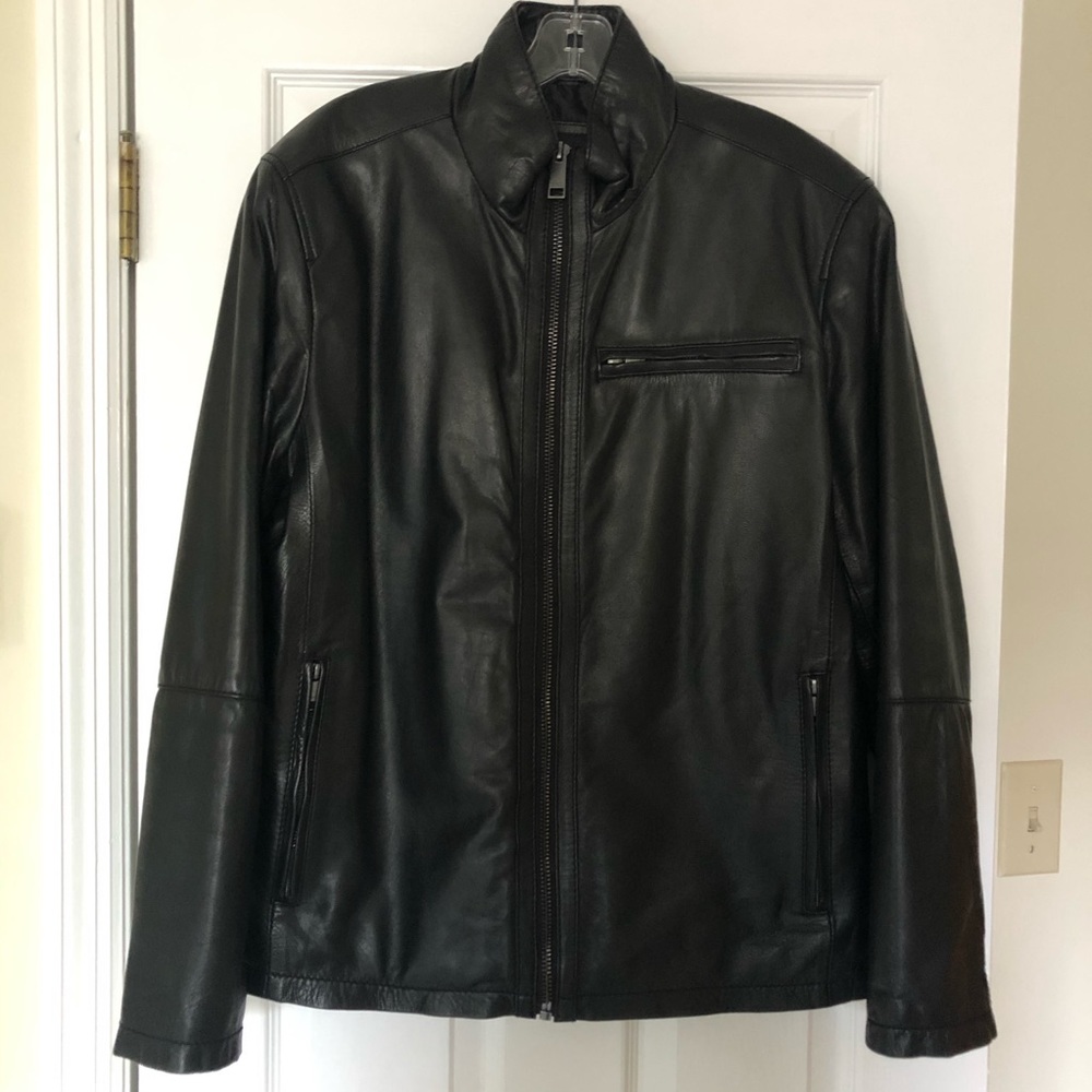 NWT Andrew Marc - Mark NY Black Leather Jacket